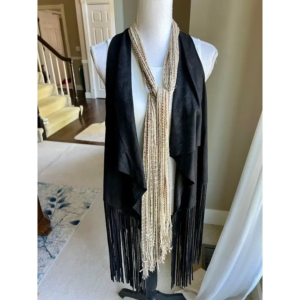 3 set multi-colored accessory neck scarves